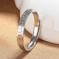 🌟Exclusive Sparkling Silver Wedding Band - Adjustable🌟
