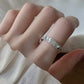 🌟Exclusive Sparkling Silver Wedding Band - Adjustable🌟