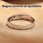 🌟Exclusive Sparkling Silver Wedding Band - Adjustable🌟
