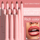 🔥Hot Sale Deals- 12-Color Matte Lipstick & Lip Liner Set (Wood-Cased)