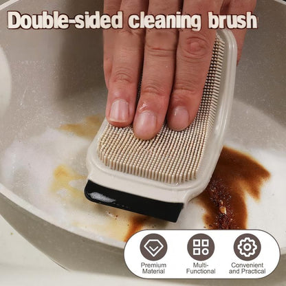 Multifunctional Double-Sided Kitchen Cleaning Brush