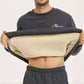 🔥 High-quality, warm, fleece-lined base layer sweatshirt for men