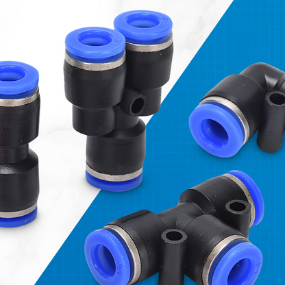 1/4 Inch Pneumatic Push-to-Connect Air Hose Fittings Kit ⚡Factory Direct Sales🔧