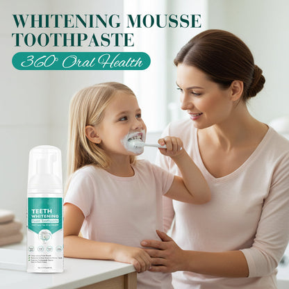 🔥2026 New Arrivals: 55% Off for a Limited Time!🔥360° Oral Health Whitening Mousse Toothpaste