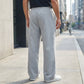 👌 Easy Fit, Everyday Utility | Men's Loose-Fit Drawstring Pocket Pants