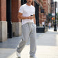 👌 Easy Fit, Everyday Utility | Men's Loose-Fit Drawstring Pocket Pants