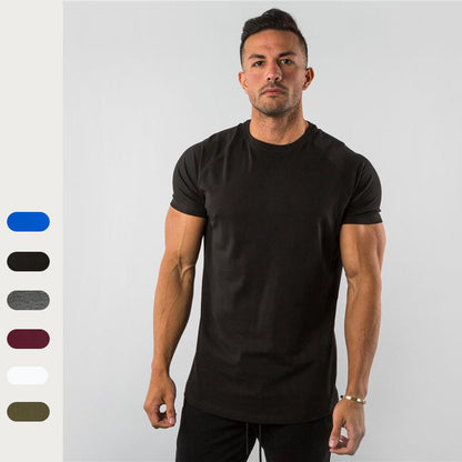 Men's Loose-Fit, Breathable Crew-Neck T-Shirt