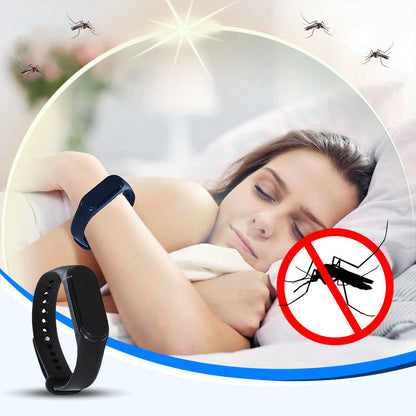 2PCS Ultrasonic powerful mosquito repellent wristband