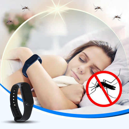 2PCS Ultrasonic powerful mosquito repellent wristband
