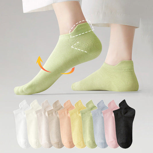 Women's High Elasticity Foot Protection Boat Socks