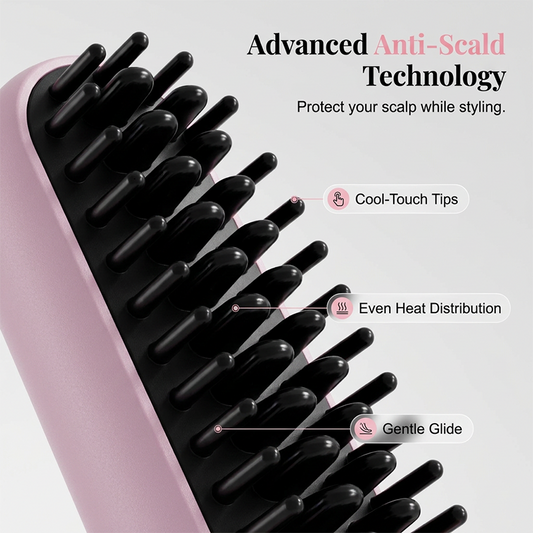🔥🔥Electric scalp care and hair strengthening comb