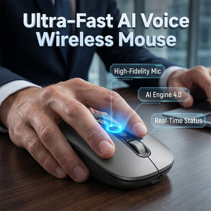 ⏳Limited-time 55% off⏰AI Smart Voice Wireless Mouse🖱️💬