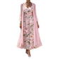 🌸👗Women's Elegant Two-Piece Floral Dress Set – Perfect and elegant style✨