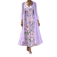 🌸👗Women's Elegant Two-Piece Floral Dress Set – Perfect and elegant style✨