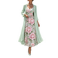 🌸👗Women's Elegant Two-Piece Floral Dress Set – Perfect and elegant style✨