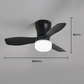 🌀LAST DAY SALE 59% OFF!!❄️Aerolux™ Ceiling Fan Light – 2-in-1 Silent LED with Remote 🌬️💡  Energy-Efficient Airflow & Dimmable Lighting for Bedrooms, Living Rooms & Conservatories 🏡✨