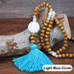 Retro Boho Beach Vacation Style Women's Long Necklace
