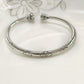 💫Vintage Floral Silver Bangle💫Buy 1 Get 1 Free NOW!!💥