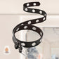 Women's Punk-style Pin-buckle Leather Belt