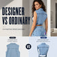 🎉NEW HOT SALE — Over 58K Sold! 💞 Women Sleeveless High Slit Denim Vest Dress Longline Jean Jacket