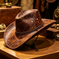 🎁2026 New Arrivals 50% OFF💥💥Vintage Wide-Brim Cowboy Hat with Adjustable Strap – Timeless Western Style & Perfect Sun Protection 🌵✨