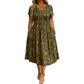 💃Limited-Time 60% OFF 🛍️Women's V-Neck Floral Print Dress with Twist Waist