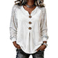 ⌛Limited-Time Offer-Women's Casual Long-Sleeve Velvet Blouse with an Elegant V-Neck