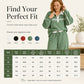 🔥New Arrivals🔥Best Sellers💝Women’s Striped Patchwork Hoodie and Wide-Leg Trousers Set
