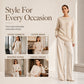 ✨LAST DAY SPECIAL PRICE!!🌺Women's Round-Neck Cable-Knit Loose-Fitting, Breathable Sweater