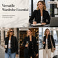 🍁New Fall Collection-Women's Textured Button Down Blazer Jacket