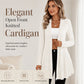 ✨ Effortless Comfort | Women's Textured-Knit Open-Front Cardigan