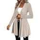 ✨ Effortless Comfort | Women's Textured-Knit Open-Front Cardigan