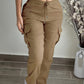 ⏰Last Day Sale 60% Off💃 Women's Casual Drawstring Waist Cargo Pants – Relaxed Utility Style With Comfortable Everyday Fit 👖