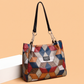 ⏰Last Day Sale 60% Off💃 Women's Geometric Tote Bag – Large Capacity Stylish Handbag For Everyday Elegance👜