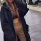 ⌛Limited-Time Offer🧥New This Season - Long Zipper Hoodie with Pockets - Versatile, Warm, and Comfortable