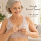 ⏰Buy 1 Get 1 Free💃Front Closure Wire-Free Bra for Elderly Women Seamless Vest Style Plus Size