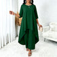 ⏰Last Day 60% Off💃Women's Chic Asymmetrical Top & Wide-Leg Pants Set