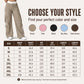 ⏰Last Day Sale 70% Off  👖 Women's Straight-Leg Work Pants with Side Stripes and Multiple Pockets