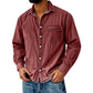 📢📢 59% OFF !! ⏰Men's Vintage Washed Denim Shirt with Pockets