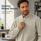 📢📢 59% OFF !! ⏰Men's Corduroy Quarter-Zip Pullover Sweatshirt Casual Stand Collar Long Sleeve Top