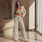 ☀️👖Seasonal Style - High-Rise Drawstring Pants – Breezy Comfort & Easy Pairing for Any Casual Look