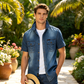 🧥Men's Casual Denim Short Sleeve Shirt