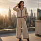 Women's Knit Two-Piece Sweater Set