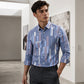 Men's Retro Geometric Print Shirt