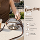 🏈 Game-Day Statement | Women's Clear Football-Shaped Crossbody Bag