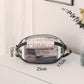 🏈 Game-Day Statement | Women's Clear Football-Shaped Crossbody Bag
