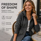 🌧️ Rain-Ready Comfort | Women's Water-Resistant Hooded Drawstring Jacket