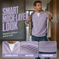 ✨ Timeless Comfort | Men's Textured Waffle Layered-Look Long-Sleeve Tee