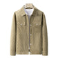 ✨ Premium Texture | Men's Faux Suede Checkerboard Jacket