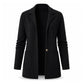 ✨ Blazer Look, Cardigan Comfort | Women's Lapel-Collar Knit Cardigan